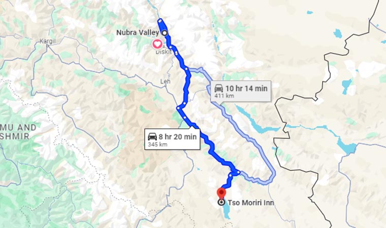 How To Reach Tsomoriri Inn From Nubra Valley Photo How To Reach Tsomoriri Inn From Nubra Valley